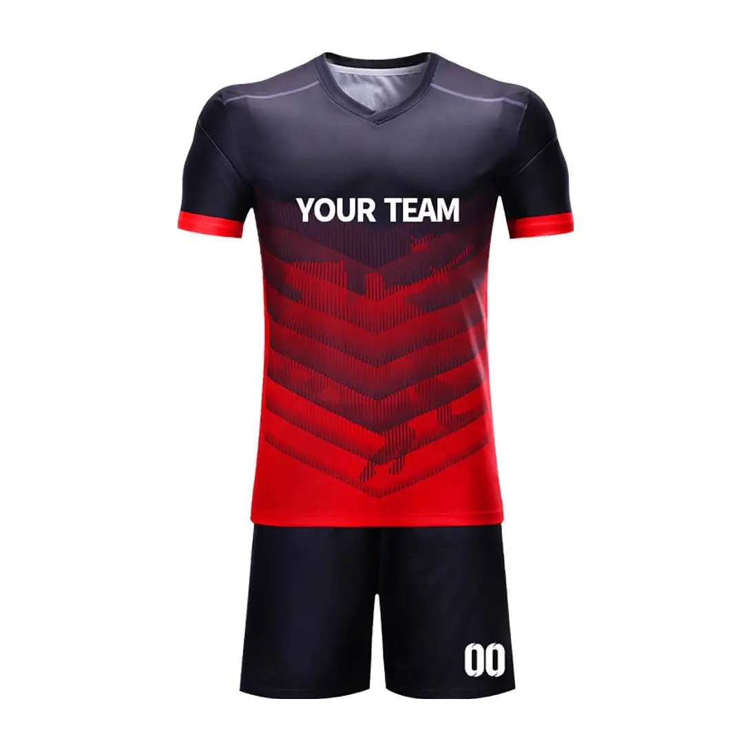 Football kit design mockup